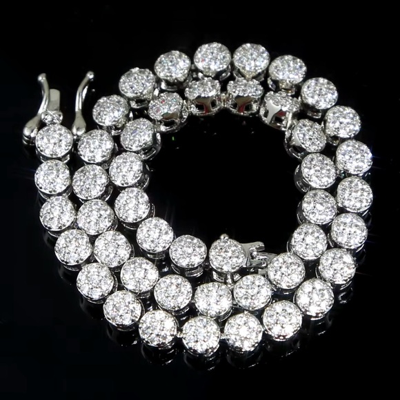 Circle Zircon Rhinestone Anklet! - Picture 2 of 3